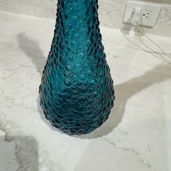 Empoli glass genie bottle decanter